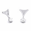Jewelove™ Pendants & Earrings Designer Platinum with Diamond Solitaire Pendant Set for Women JL PT PE 78H
