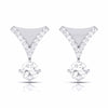 Jewelove™ Pendants & Earrings Earrings only Designer Platinum with Diamond Solitaire Pendant Set for Women JL PT PE 78H