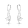 Jewelove™ Pendants & Earrings Designer Platinum with Diamond Solitaire Pendant Set for Women JL PT PE 79D