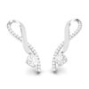 Jewelove™ Pendants & Earrings Earrings only Designer Platinum with Diamond Solitaire Pendant Set for Women JL PT PE 79D