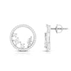Jewelove™ Pendants & Earrings Designer Platinum with Diamond Solitaire Pendant Set for Women JL PT PE 84A