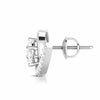 Jewelove™ Pendants & Earrings Designer Platinum with Diamond Solitaire Pendant Set JL PT PE 79B