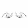 Jewelove™ Pendants & Earrings Earrings only Designer Platinum with Diamond Solitaire Pendant Set JL PT PE 79B