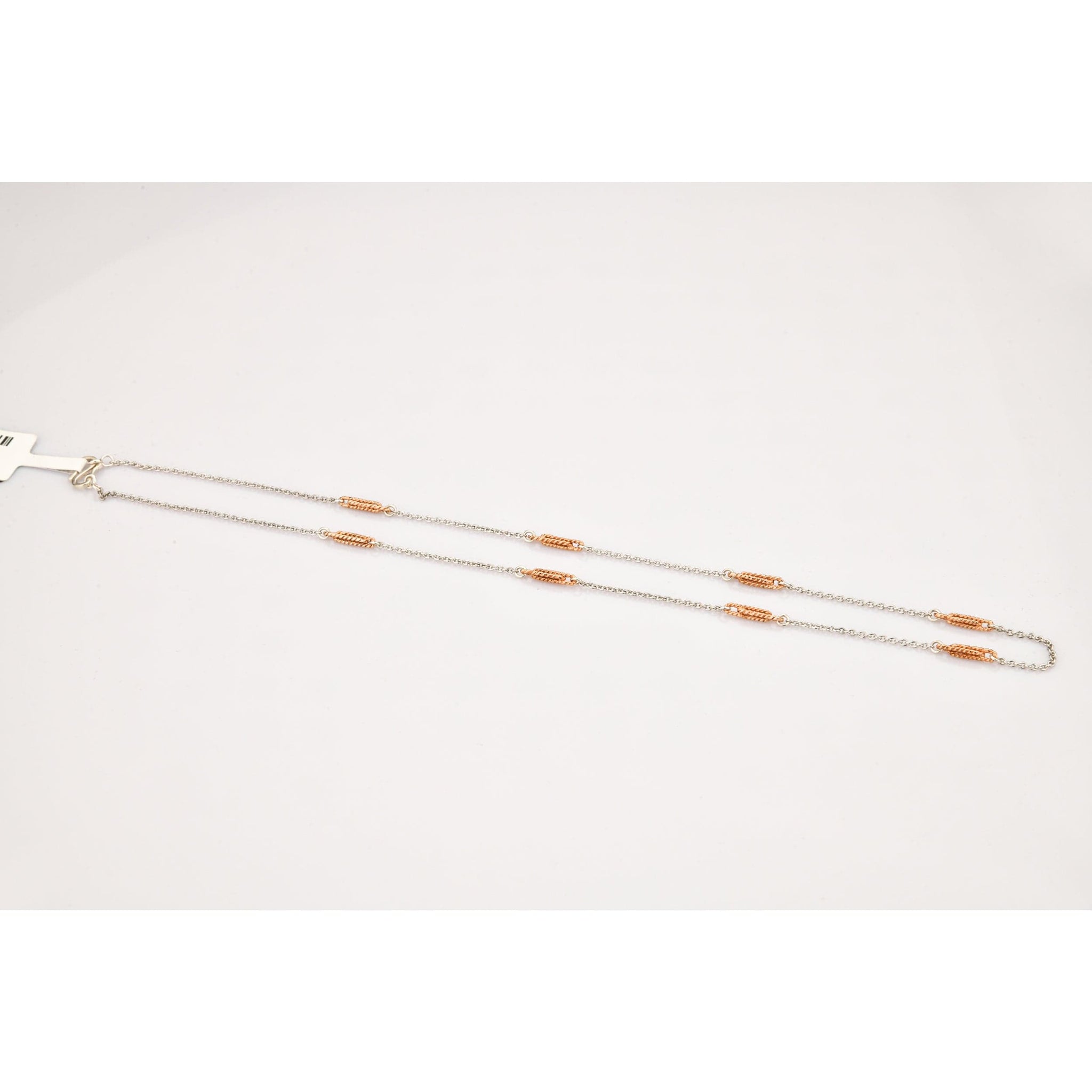 Jewelove™ Chains Designer Platinum with Rose Gold Chain JL PT CH 797