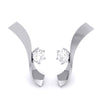 Jewelove™ Pendants & Earrings Earrings only Designer Platinum with Solitaire Pendant Set for Women JL PT PE 77B