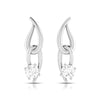 Jewelove™ Pendants & Earrings Earrings Designer Platinum with Solitaire Pendant Set for Women JL PT PE 77F