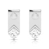 Jewelove™ Pendants & Earrings Earrings Designer Platinum with Solitaire Pendant Set for Women JL PT PE 78F
