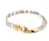 Jewelove™ Bangles & Bracelets Designer Platinum & Yellow Gold Bracelet for Men JL PTB 750