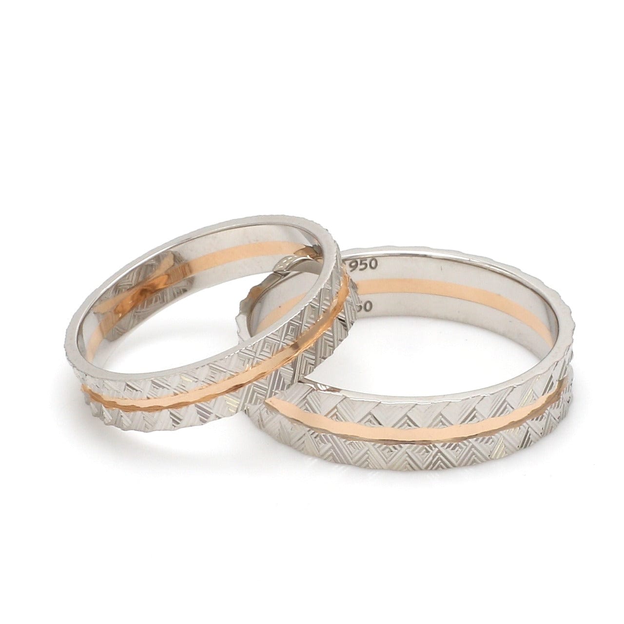 Platinum Couple Ring at 15000.00 INR in Mumbai, Maharashtra | Ss Platinum