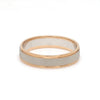 Jewelove™ Rings Designer Unisex Platinum & Rose Gold Couple Rings JL PT 1121