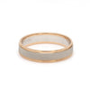 Jewelove™ Rings Designer Unisex Platinum & Rose Gold Couple Rings JL PT 1121