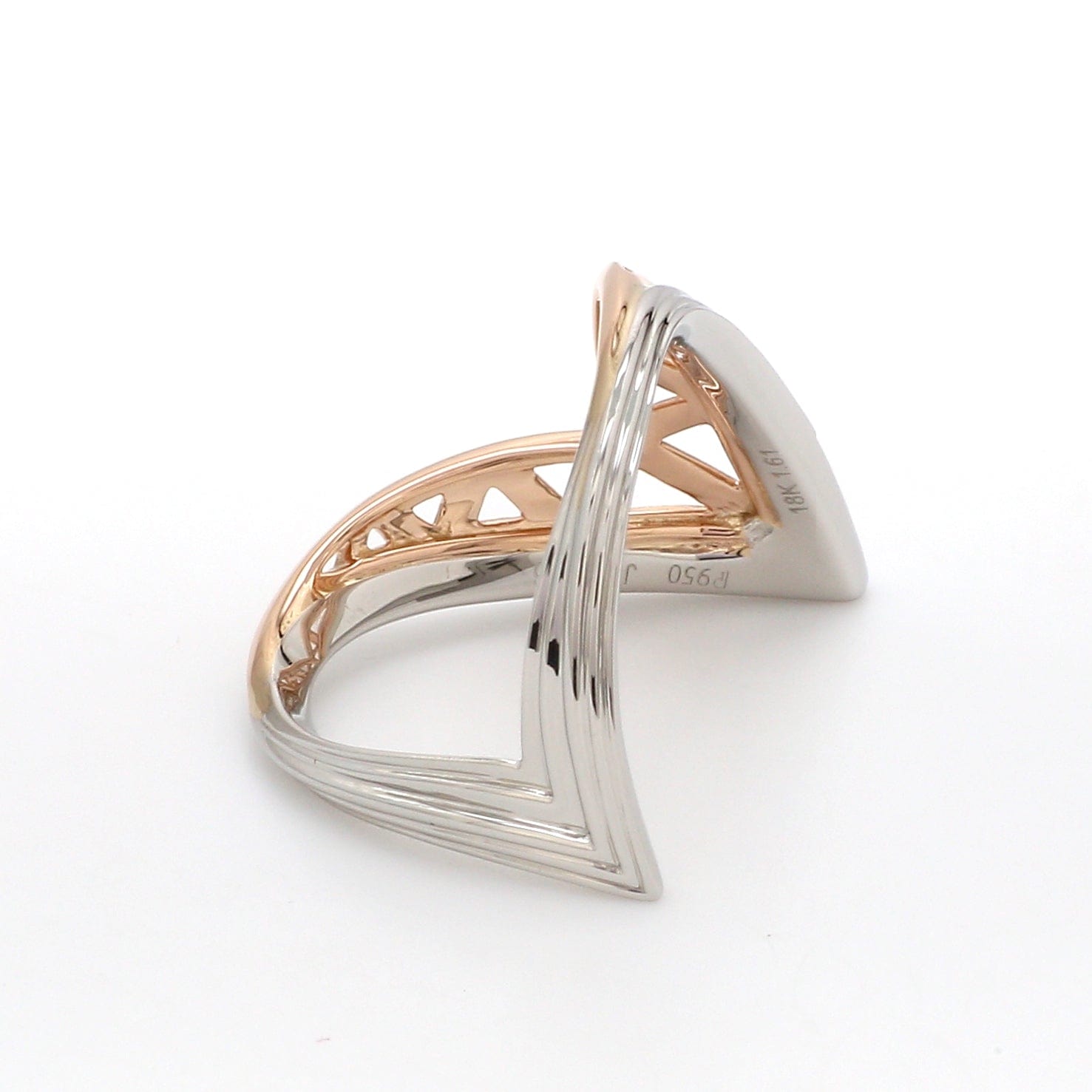 Marie Beatrice Gade | the Eco Jeweller - v shaped silver ring
