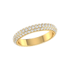 Jewelove™ Rings Designer Yellow Gold Diamond Wedding Ring JL AU RD RN 9295Y