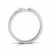 Jewelove™ Rings Desinger Platinum Single Diamond Couple Ring JL PT CB 111