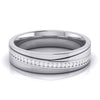 Jewelove™ Rings Women's Band only / SI IJ Diamond Platinum Love Bands JL PT R-8043