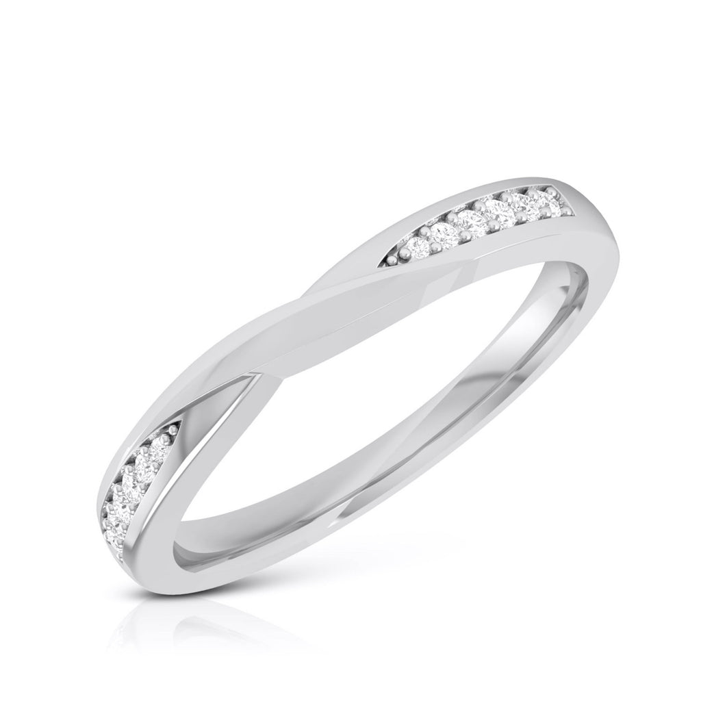 Jewelove™ Rings Diamond Platinum Ring for Women JL PT R-8014