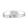 Diamond Solitaire Ring for Men in Platinum SJ PTO 297 in India