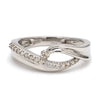 Jewelove™ Rings Elegant Platinum Ring with Diamonds by Jewelove JL PT 508