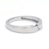 Side View of Elegant Single Diamond Ring for Men JL PT 578