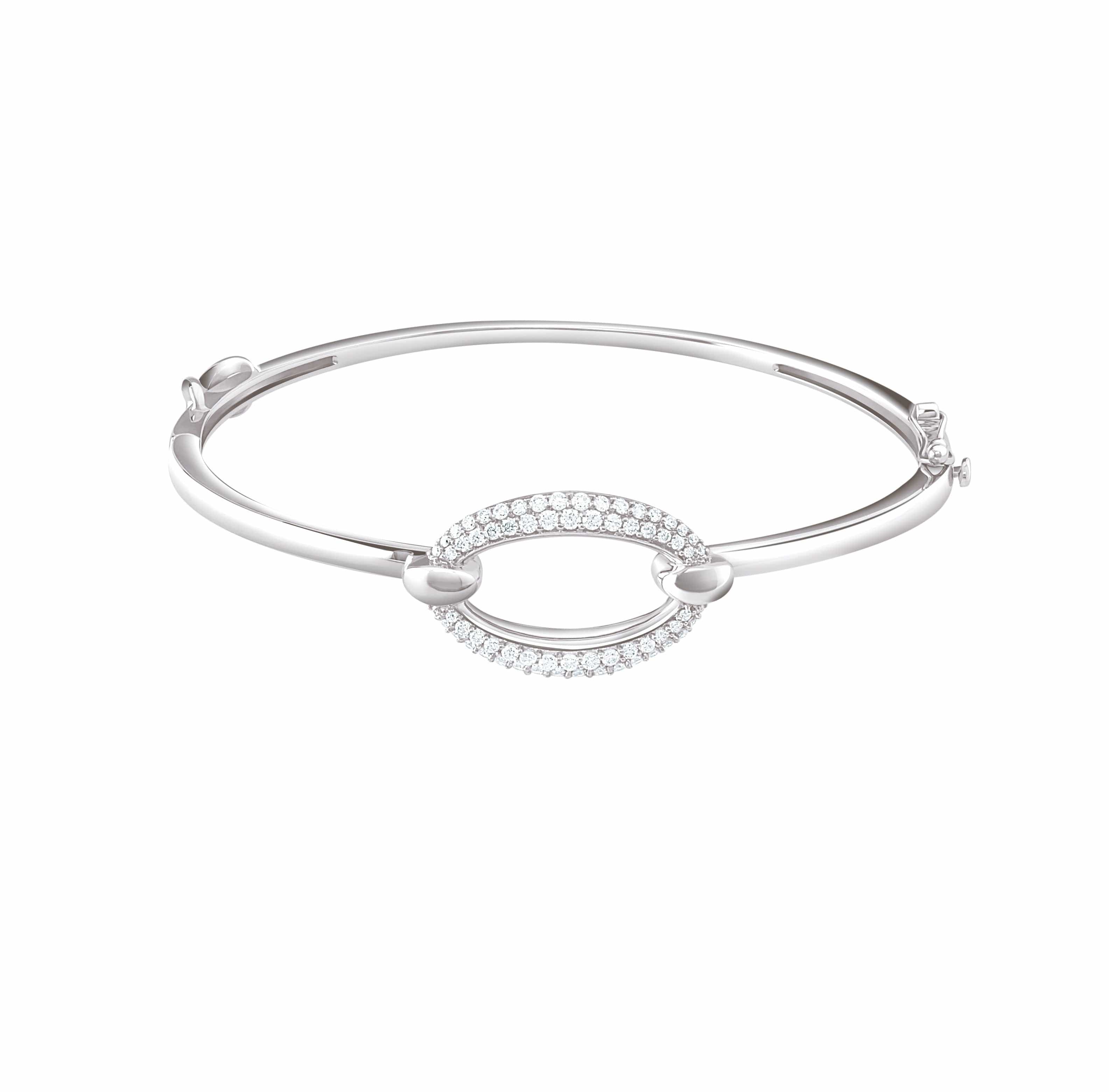 Evara Platinum Rose Gold Diamond Bracelet for Women JL PTB 1268 –  Jewelove.US