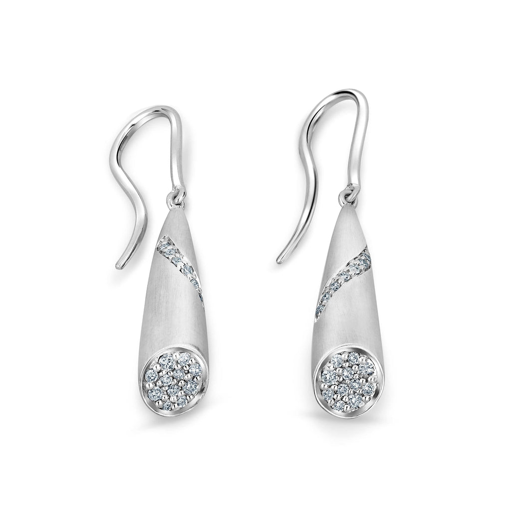 Jewelove™ Earrings Evara Platinum Diamonds Earrings for Women JL PT E 229