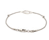 Jewelove™ Bangles & Bracelets Evara Platinum Light Weight Bracelet for Women JL PTB 1168
