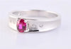 Fine Burmese Ruby & Diamond Ring JL R 106 - Suranas Jewelove
 - 2