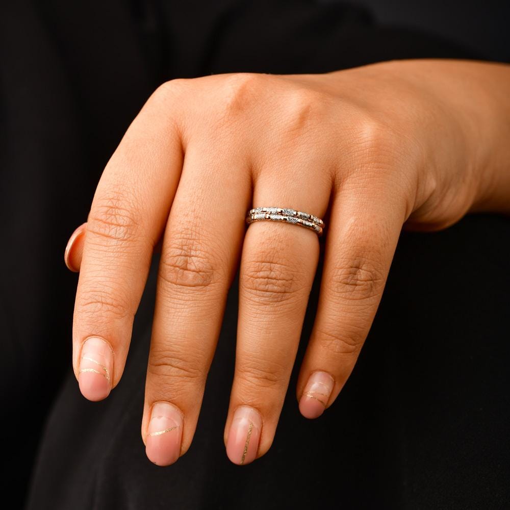 Uliana - 14k Rose Gold 1 Carat Round Wide Band Natural Diamond Engagement  Ring @ $6400 | Gabriel & Co.
