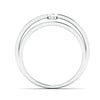 Jewelove™ Rings Floating Diamond Platinum Ring for Women JL PT 409