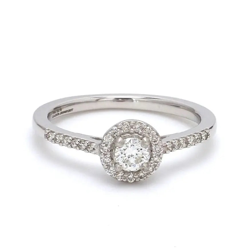 Hidden Halo Diamond Ring - deJonghe Original Jewelry