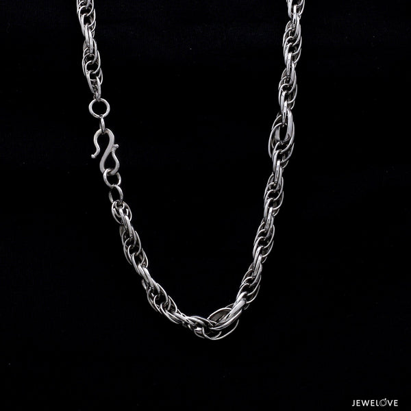 Jewelove™ Chains Heavy Platinum Chain for Men JL PT CH 1027