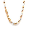 Jewelove™ Chains Heavy Platinum & Rose Gold Chain for Men JL PT CH 1002