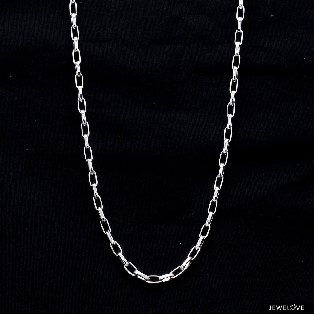 Jewelove™ Chains Platinum Chain for Men JL PT CH 1033