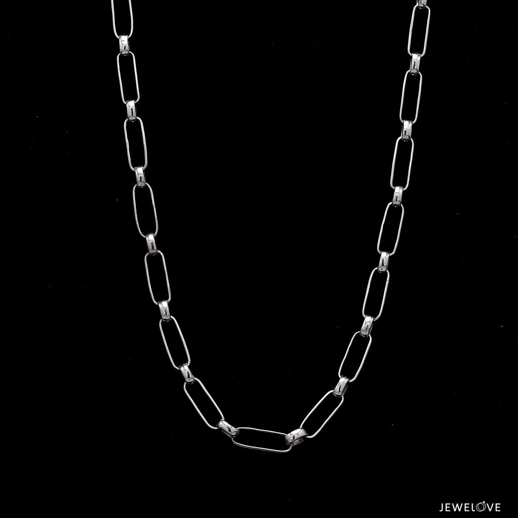 Jewelove™ Chains Platinum Chain for Men JL PT CH 1037
