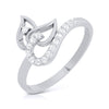 Jewelove™ Rings SI IJ / Women's Band only Platinum Diamond Ring for Women JL PT LR 79