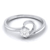 Jewelove™ Rings Platinum Diamond Ring for Women JL PT LR 80