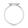Jewelove™ Rings Platinum Diamond Ring for Women JL PT LR 93