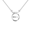 Jewelove™ Pendants Platinum Diamonds Circle Pendant for Women JL PT P 1286