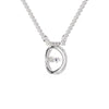 Jewelove™ Pendants Platinum Diamonds Circle Pendant for Women JL PT P 1286