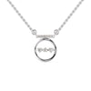 Jewelove™ Pendants SI IJ Platinum Diamonds Circle Pendant for Women JL PT P 1286