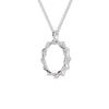 Jewelove™ Pendants Platinum Diamonds Circle Pendant for Women JL PT P 1292