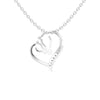 Jewelove™ Pendants Platinum Diamonds Heart Pendant for Women JL PT P 1272