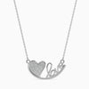 Jewelove™ Pendants SI IJ Platinum Diamonds Heart Pendant for Women JL PT P 18011