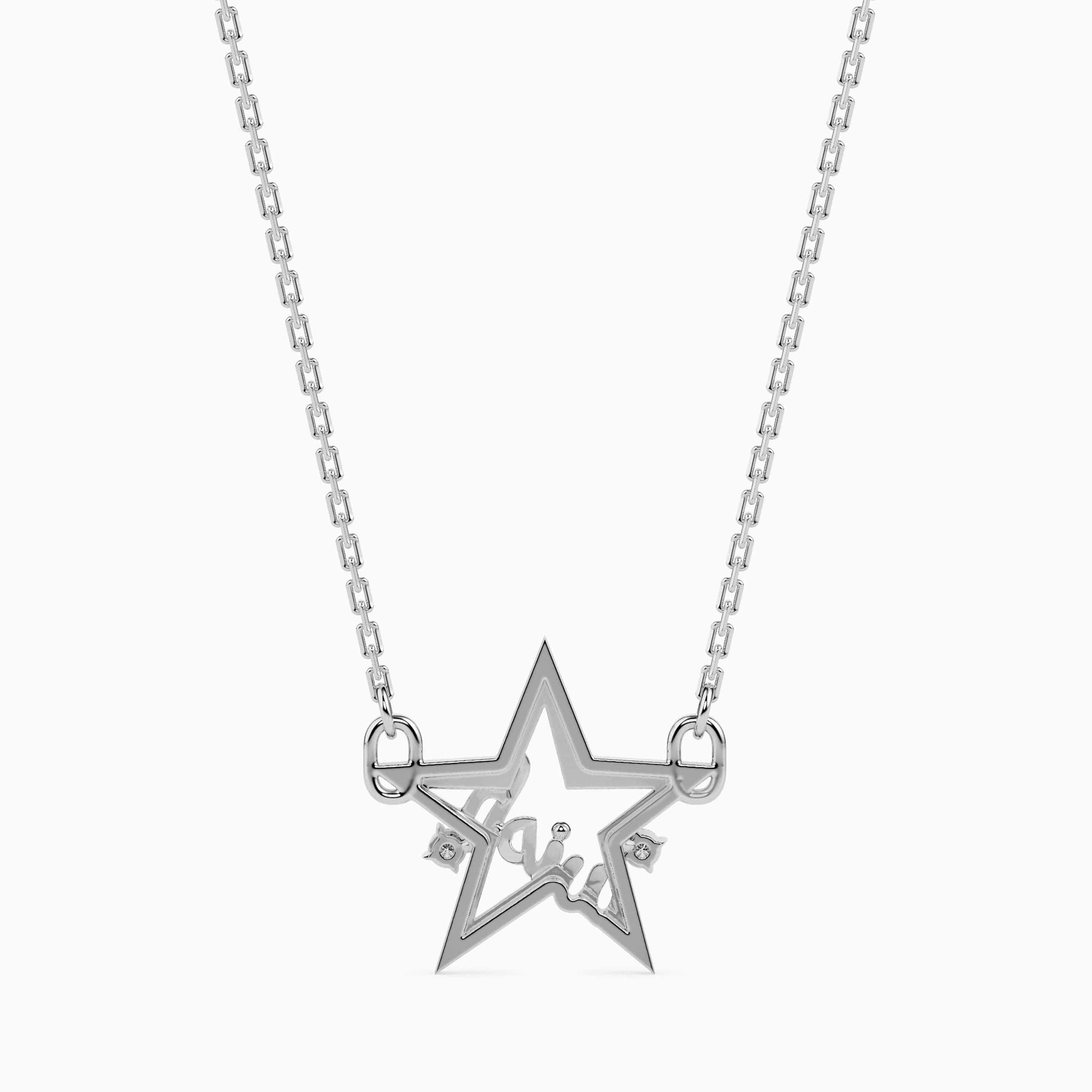 Champagne Diamond Star Necklace | Meira T necklace at freedman jeweler -  Freedman Jewelers