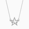 Jewelove™ Pendants Platinum Diamonds Star Pendant for Women JL PT P 18039