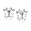 Earrings - Platinum Earrings For Kids Butterfly Design JL PT E 163