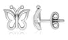 Platinum Earrings For Kids Butterfly Design JL PT E 163