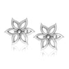 Platinum Earrings For Kids Flower Design JL PT E 164