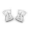 Jewelove™ Earrings Platinum Earrings with Diamonds fir Women JL PT E ST 2013
