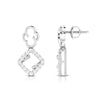 Jewelove™ Earrings Platinum Earrings with Diamonds for Women JL PT E N-17